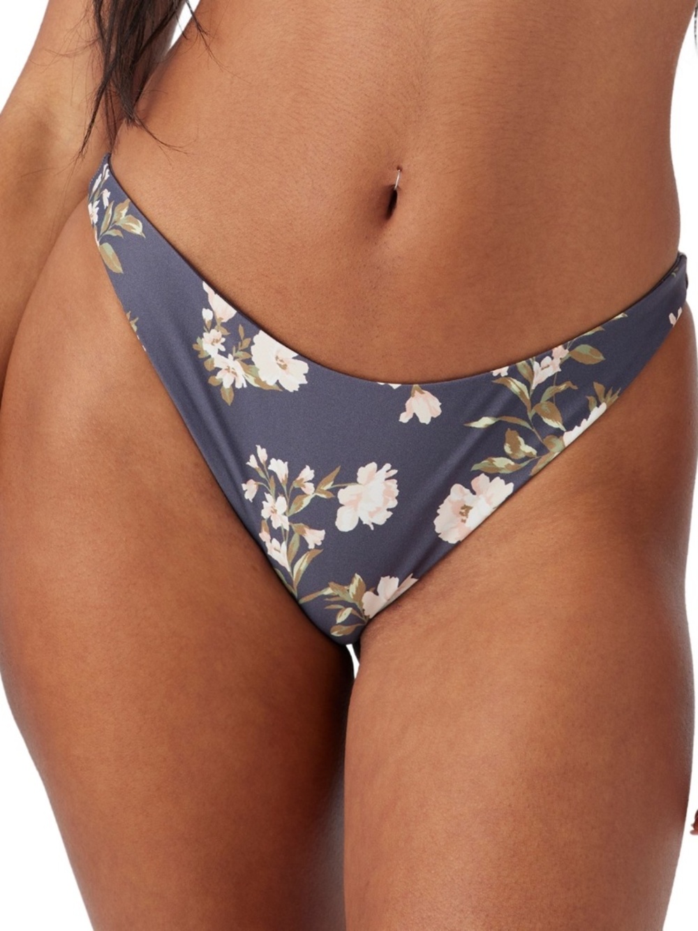 O'Neill Juniors' Kendra Floral High-Leg Bikini Bottom - Periscope